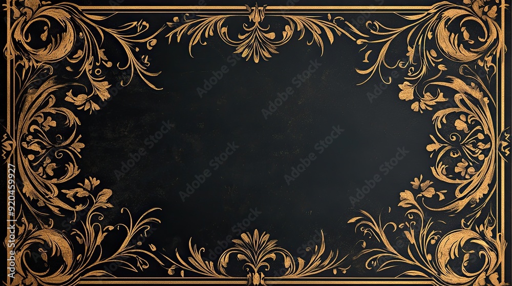 Art Nouveau style 1900s,jugendstil pattern frame for page, art nouveau border image Art Nouveau style 1900s,jugendstil pattern frame for page, art nouveau border image
