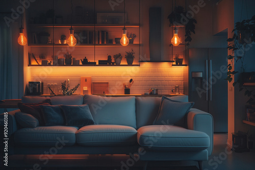 Modern living room interior