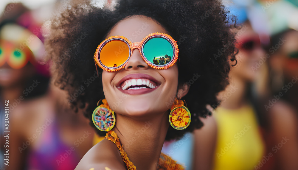 The beauty smiled and felt happy The beauty smiled and felt happy