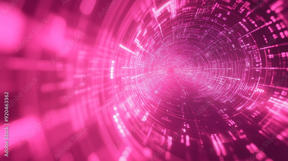 Pink high-tech background
