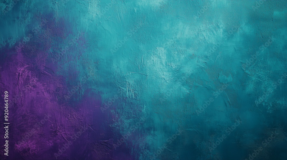 Fototapeta premium Teal and Purple minimalistic background 