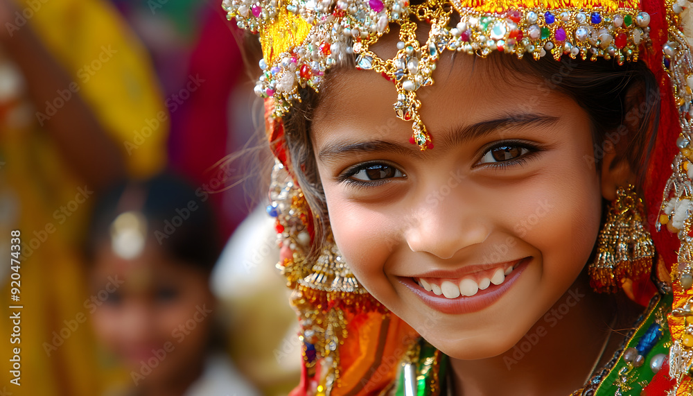 The beauty smiled and felt happy The beauty smiled and felt happy