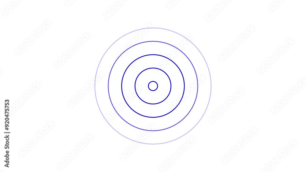 Radio waves background animation, technology radio waves signal. Radio waves background animation, technology radio waves signal.