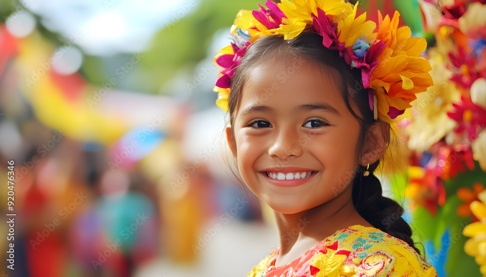 The beauty smiled and felt happy
