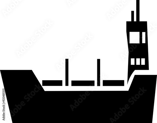 cargo ship icon . sea transportation symbols. oil tanker and lng tanker Sea freight container transport silhouette icon. Shipping industry Vector.Ship icon cargo ship industrial ship icon set. vessels