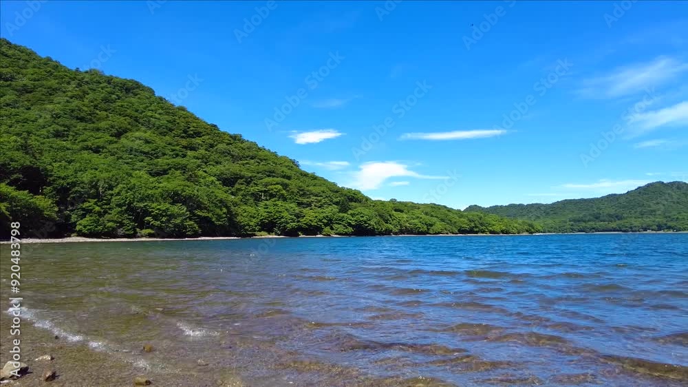 赤城山にあるカルデラ湖の大沼