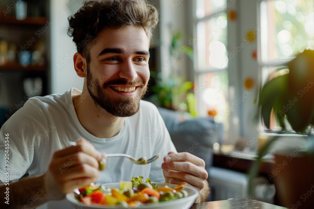 AI generated image concept of proper nutrition food for athletes AI generated image concept of proper nutrition food for athletes