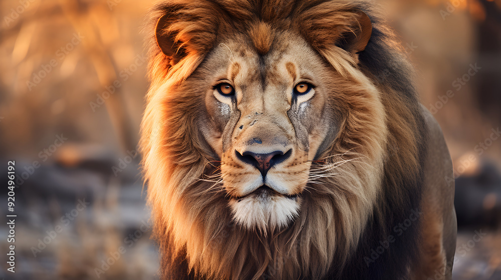 The Majestic Lion: A Pinnacle of Wildlife Dominance and Beauty in Natural Habitat The Majestic Lion: A Pinnacle of Wildlife Dominance and Beauty in Natural Habitat