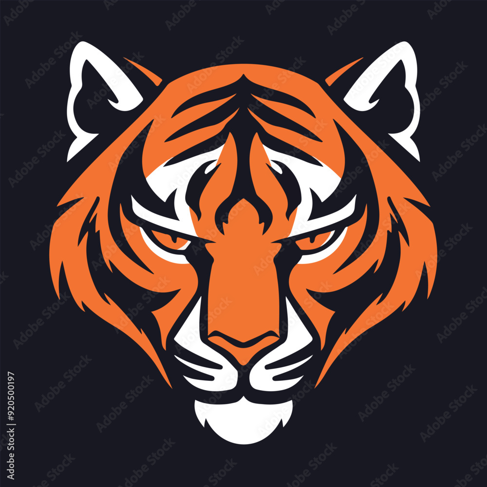 Obraz premium Sports mascot logo vector illustration