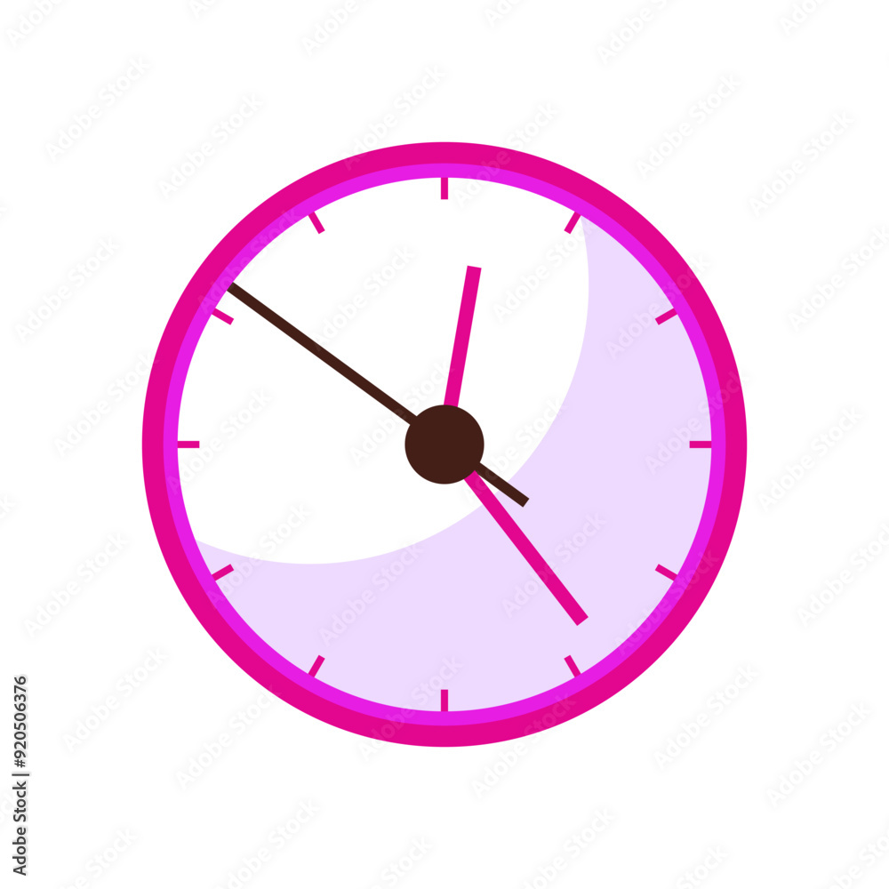 Clock on white background for your design. Clock icon. Clock on white background for your design. Clock icon.