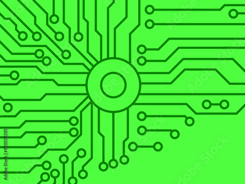Background in the form of an electrical microcircuit. Abstract background for your design in electronics.