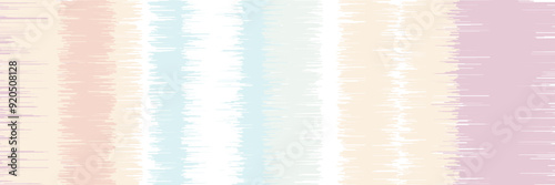 Tie Dye Abstract Banner. Yellow Hard Grunge. Abstract Washed Digital Watercolor Painting stripe brush seamless pattern background.Boho Camouflage Strokes Tie