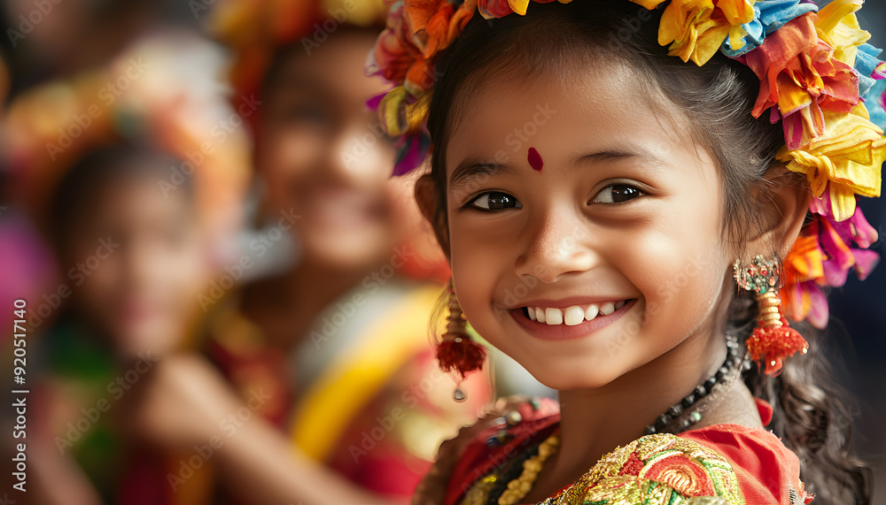 The beauty smiled and felt happy The beauty smiled and felt happy