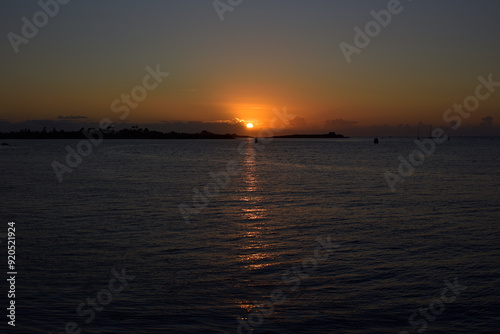Finistère Nord, Landéda, Bretagne - coucher de soleil