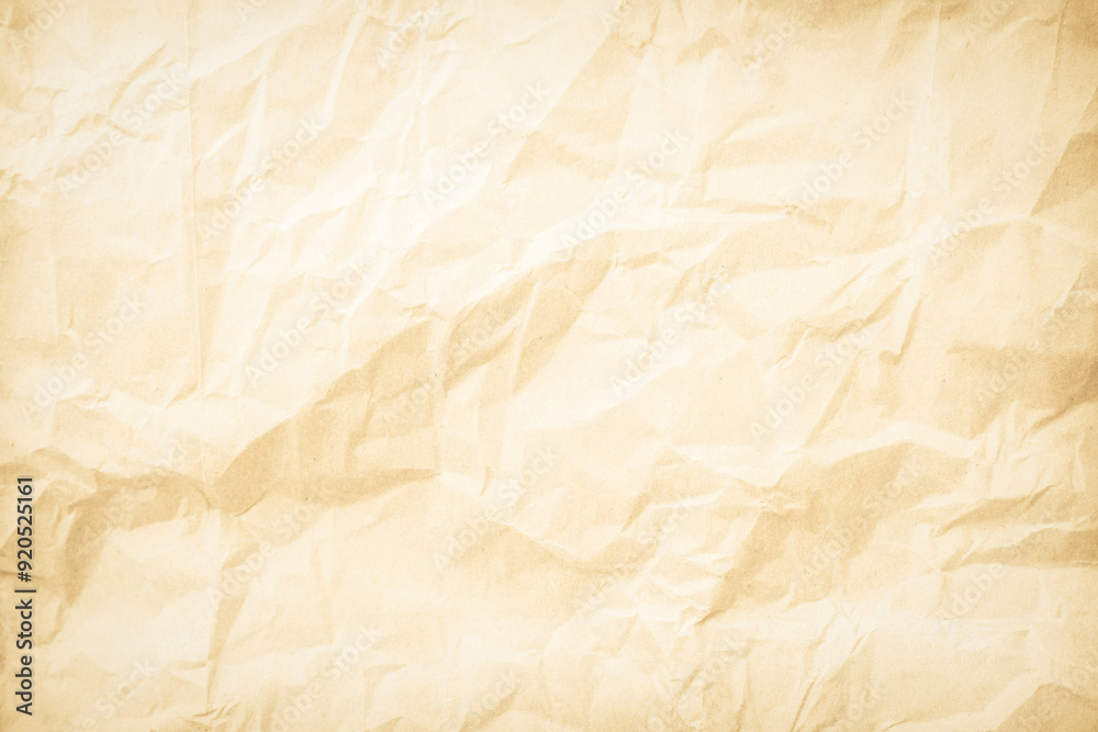 Crumpled brown paper texture background for design with copy space for text or image. Crumpled brown paper texture background for design with copy space for text or image.