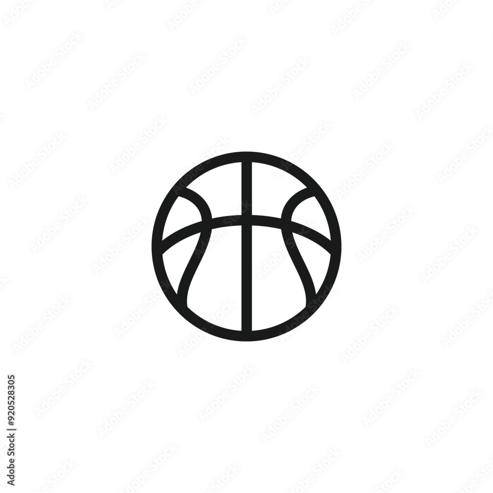 Basketball icon vector template illustration Basketball icon vector template illustration