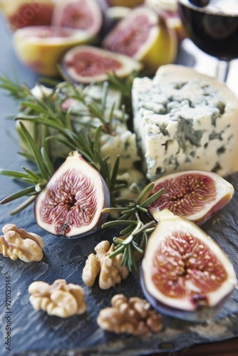 Gastronomic Symphony: Blue Cheese Fig Delight