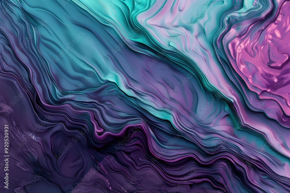 Abstract looping purple energy waves from particles of futuristic high-tech glowing background, video 4k, 60 fps. Beautiful simple AI generated image in 4K, unique. Abstract looping purple energy waves from particles of futuristic high-tech glowing background, video 4k, 60 fps. Beautiful simple AI generated image in 4K, unique.
