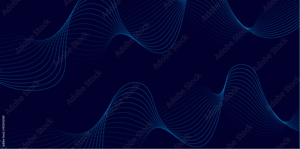 blue background with flowing wave lines. Futuristic technology concept. Vector illustration .Abstract digital particle wave. Futuristic dotted wave. Illustration suitable for textile and wallpaper
blue background with flowing wave lines. Futuristic technology concept. Vector illustration .Abstract digital particle wave. Futuristic dotted wave. Illustration suitable for textile and wallpaper