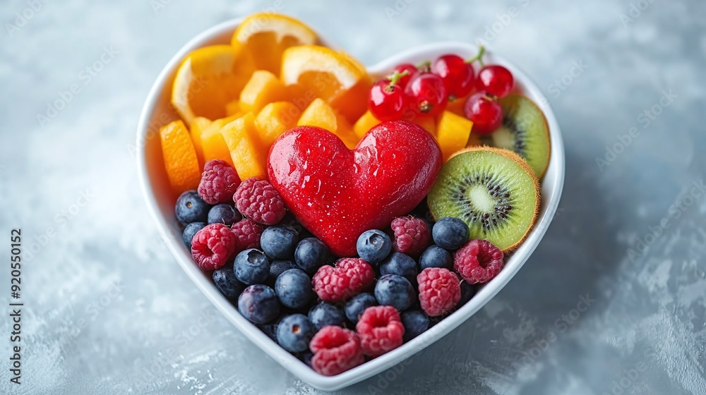 Nutritional food for heart health wellness by cholesterol diet and healthy nutrition eating with clean fruits and vegetables in heart dish by nutritionist Nutritional food for heart health wellness by cholesterol diet and healthy nutrition eating with clean fruits and vegetables in heart dish by nutritionist
