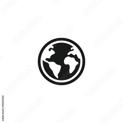 Globe world icon symbol vector illustration