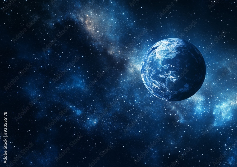 Fototapeta premium This is a high-quality image of the Earth. It was provided by
