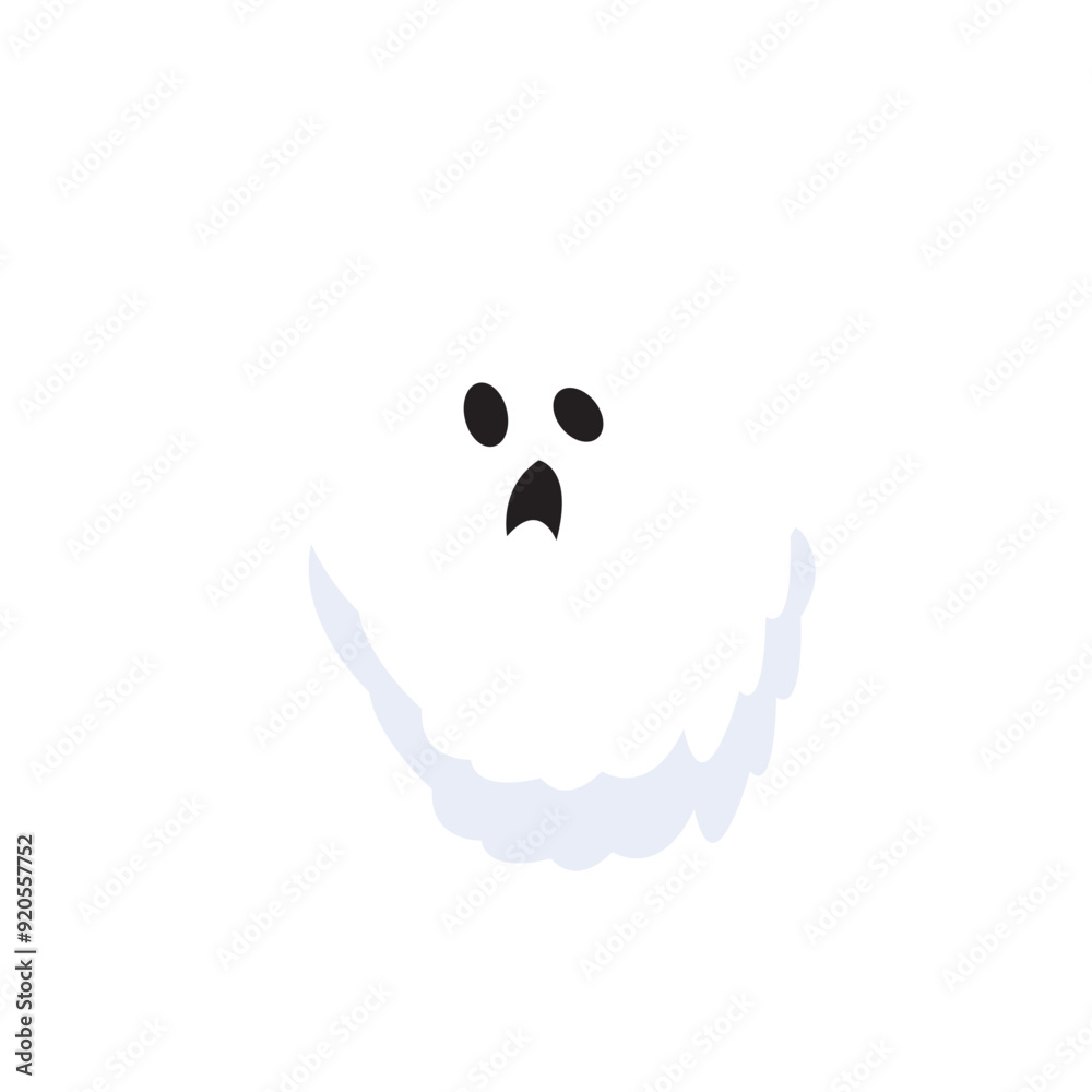 Halloween Cute Ghost Illustration Halloween Cute Ghost Illustration