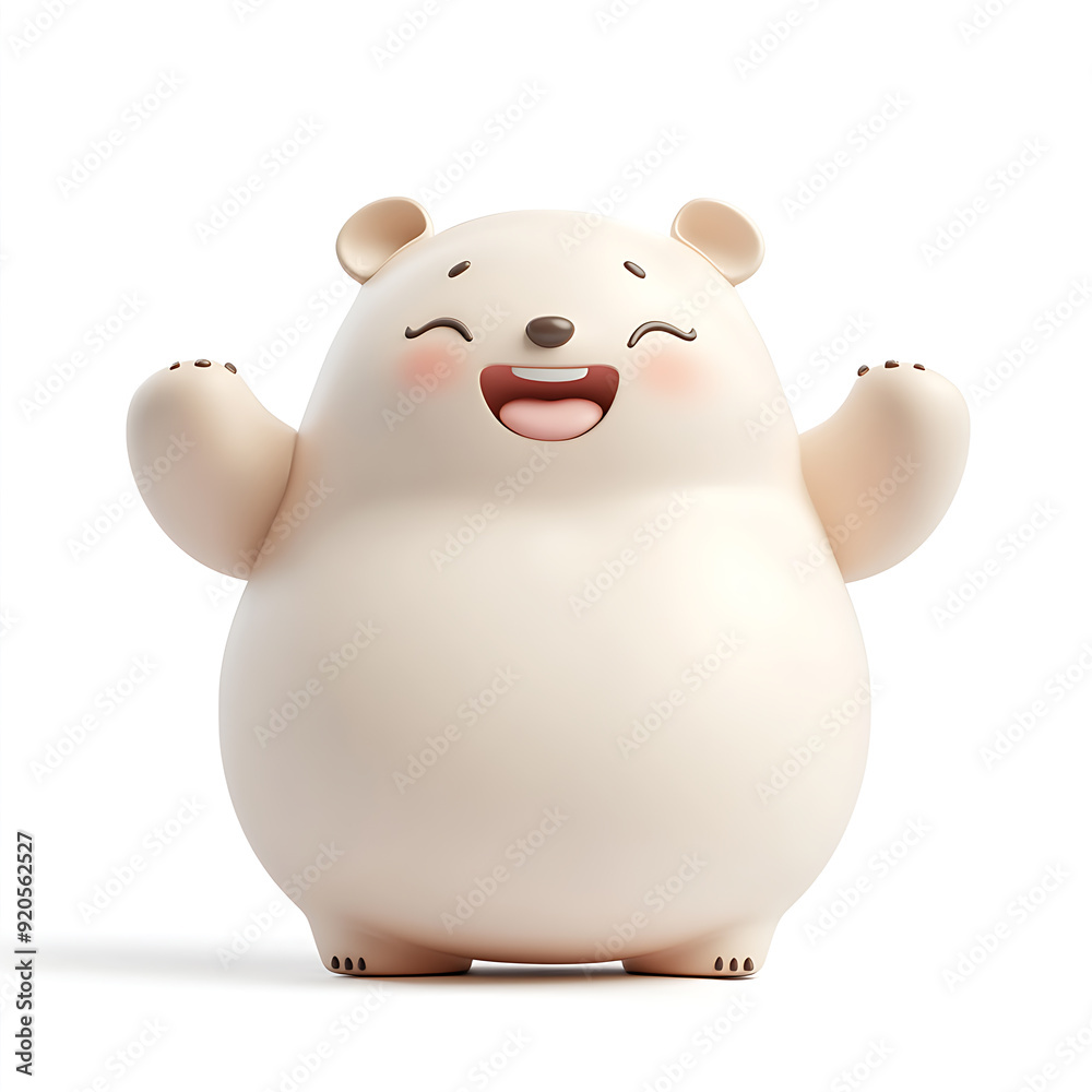 Super cute cartoons, white background, the sweetness and cuteness of 3D cartoon characters. Super cute cartoons, white background, the sweetness and cuteness of 3D cartoon characters.