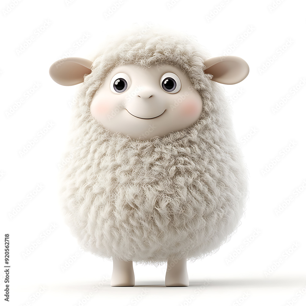 Super cute cartoons, white background, the sweetness and cuteness of 3D cartoon characters. Super cute cartoons, white background, the sweetness and cuteness of 3D cartoon characters.