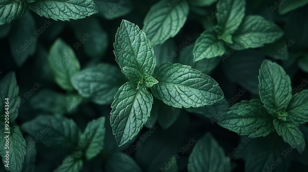 The leaves of Stevia rebaudiana plant seen in daylight from an indoor position The leaves of Stevia rebaudiana plant seen in daylight from an indoor position
