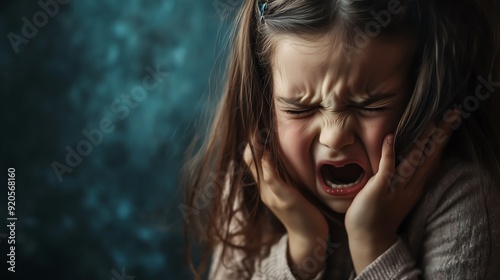 Little Girl Crying and Screaming