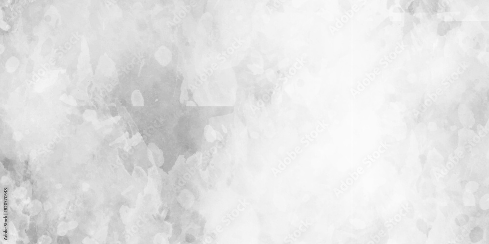 Fototapeta premium Silver, gray watercolor texture background. Grey stone and concrete wall texture background. Grey grunge textured wall. Copy space. Vector illustration.