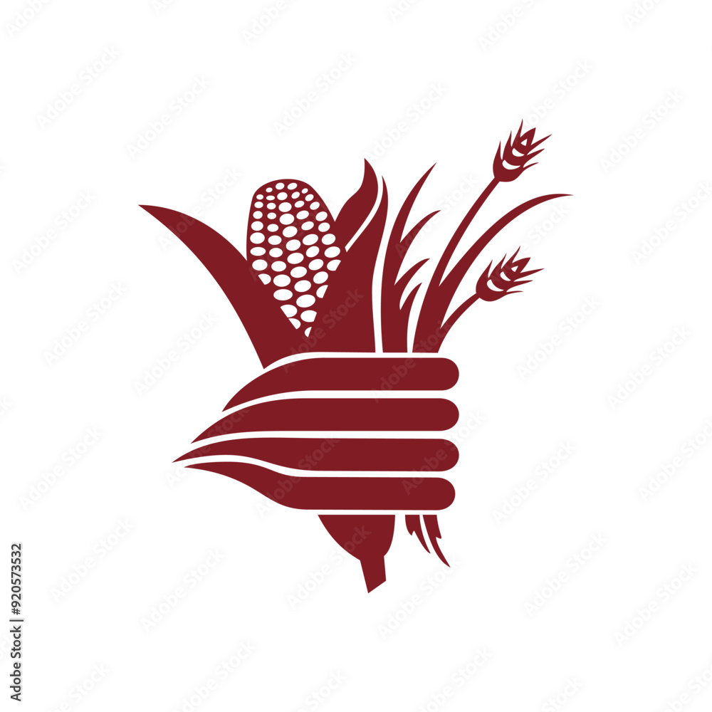 Obraz premium Make a Professional Corn Plant Vector Art