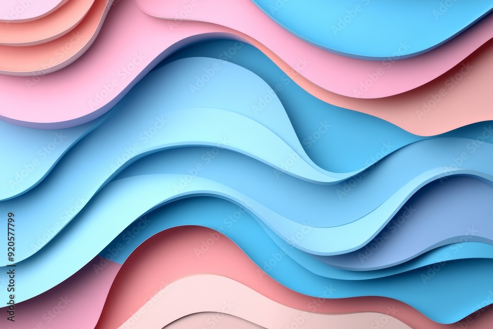 Dynamic sheets in pink and teal with neon led illumination. Abstract background reminiscent of Japanese anime. Dynamic sheets in pink and teal with neon led illumination. Abstract background reminiscent of Japanese anime.