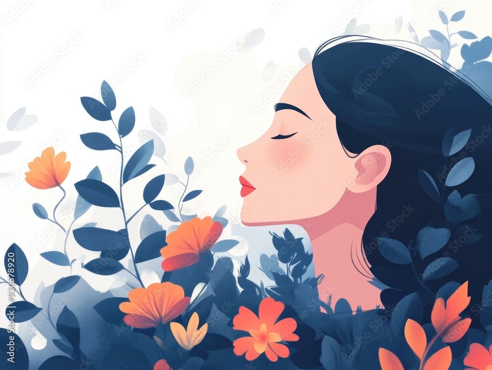 Mental Health Care A Continuous Journey of Emotional Healing Depicted Through a Flat Design This Visual Represents the Process of Personal Growth Self Care Mental Health Care A Continuous Journey of Emotional Healing Depicted Through a Flat Design This Visual Represents the Process of Personal Growth Self Care