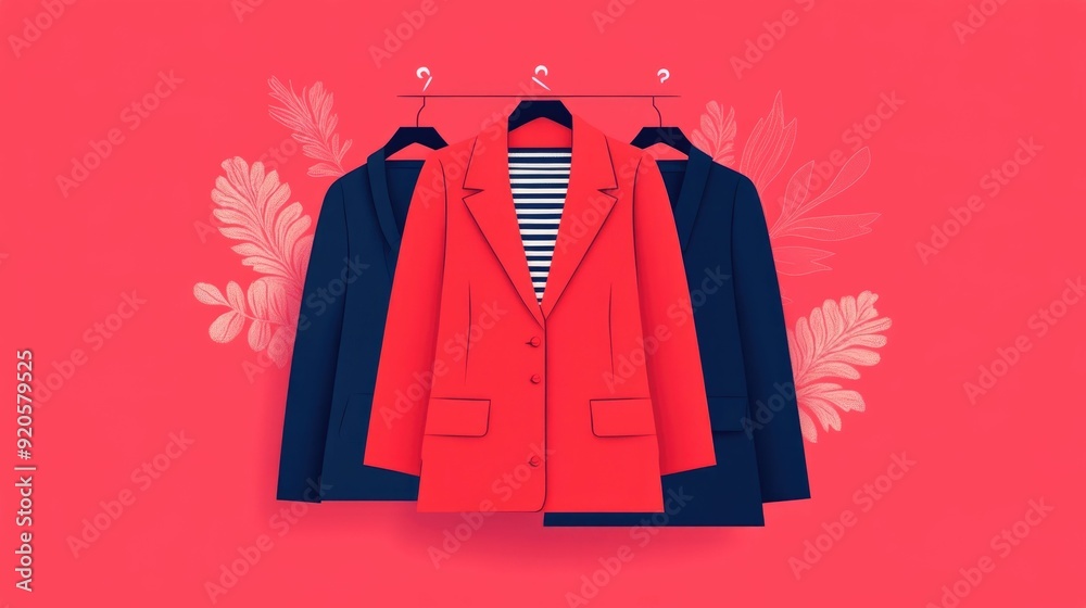 Personalized apparel ecommerce platform with flat design for customized shopping recommendations Personalized apparel ecommerce platform with flat design for customized shopping recommendations