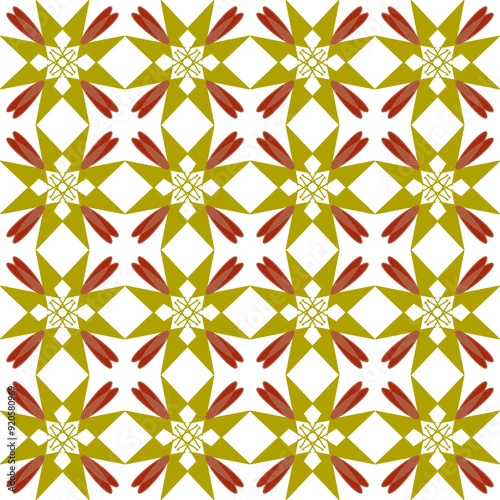 seamless pattern with flowers