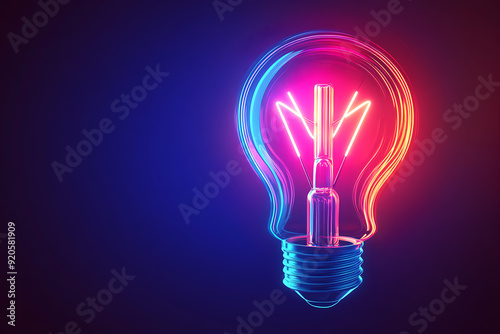 An icon of a light bulb symbolizing an idea, characterized by a simple and clean design.
