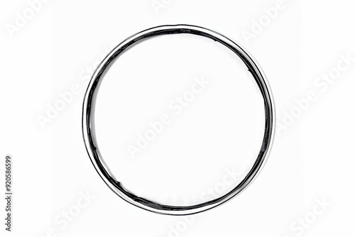 Serene circular frame with delicate bokeh details and soft light
