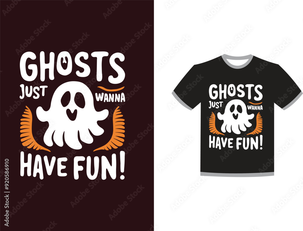 Halloween T-shirt design costume template. Happy halloween scary trendy vector t-shirt design Halloween T-shirt design costume template. Happy halloween scary trendy vector t-shirt design