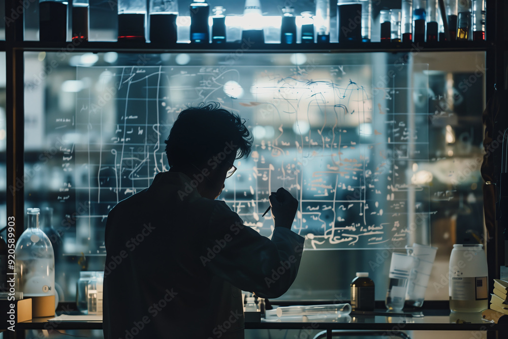 Scientist Working in a Lab .. Scientist Working in a Lab ..