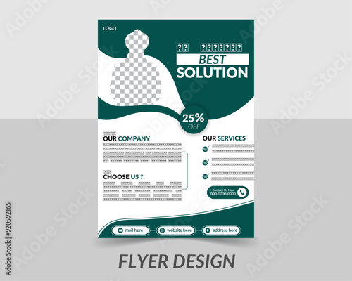 MODERN CREATIVE MARKETING FLYER DESIGN AND TAMPLATE