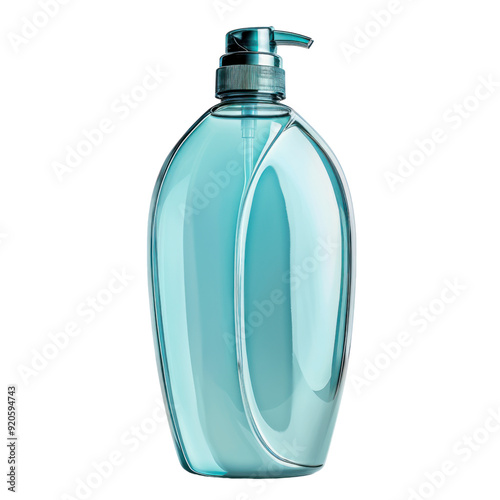 Obraz na płótnie Baby shampoo isolated white background, without shadow, single object, detailed, PNG dicut style. w salonie