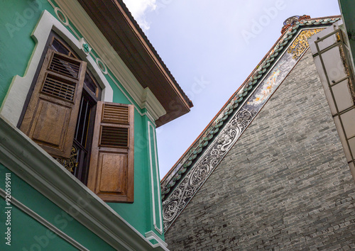 Pinang Peranakan mansion museum, Penang island, George Town, Malaysia photo