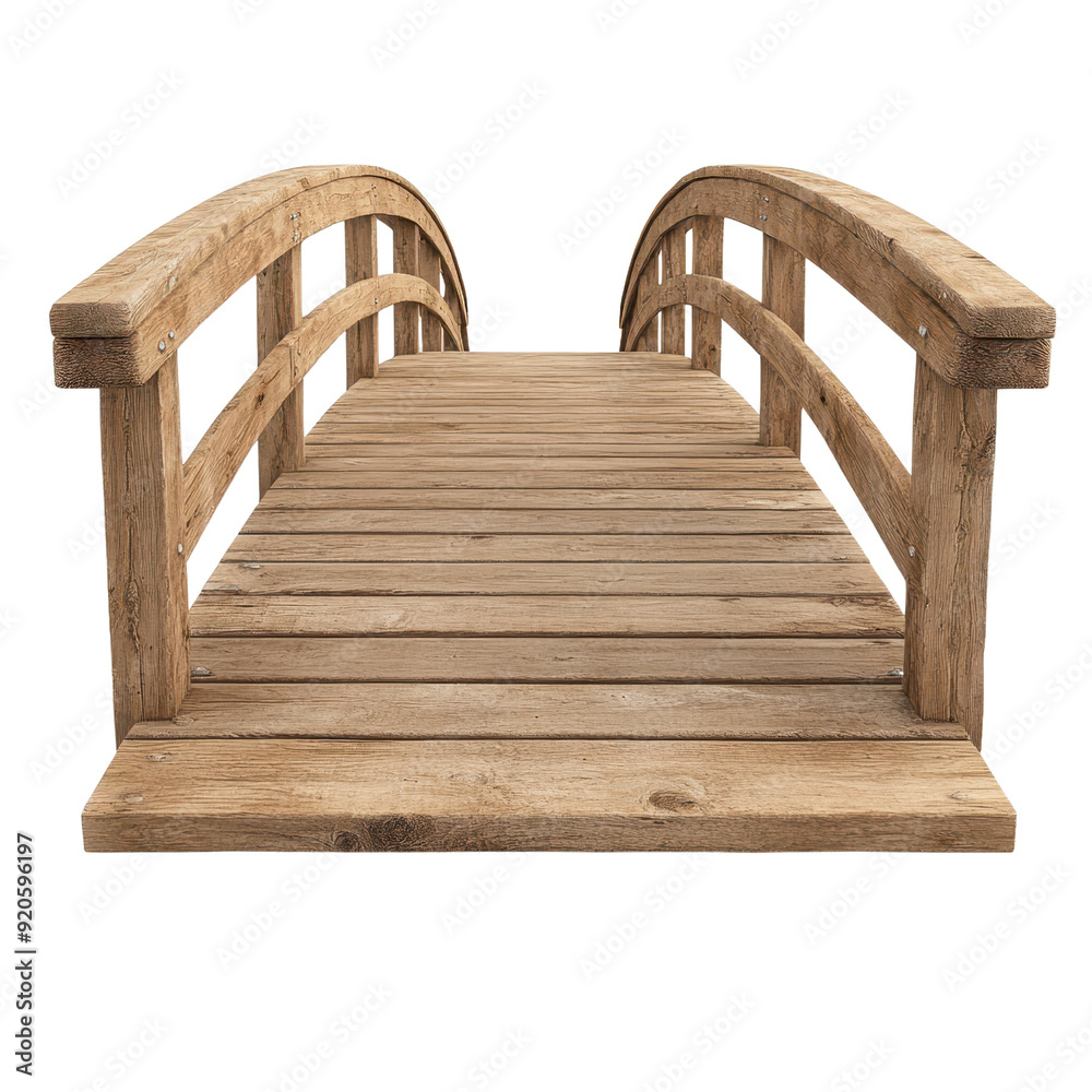A serene wooden bridge leading into nature, ideal for outdoor and tranquil settings, showcasing craftsmanship and natural beauty. A serene wooden bridge leading into nature, ideal for outdoor and tranquil settings, showcasing craftsmanship and natural beauty.