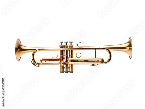 a close up of a trumpet