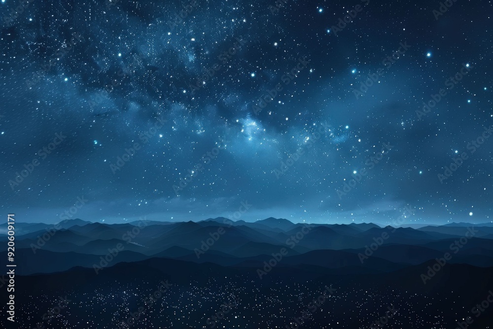 Fototapeta premium Cosmic Cataclysm. Sci-fi wallpaper. Beautiful simple AI generated image in 4K, unique.