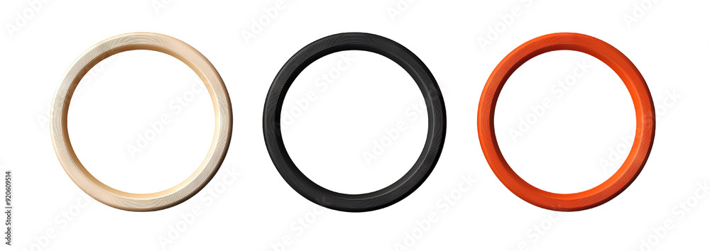 Round light frame isolated on transparent background Round light frame isolated on transparent background