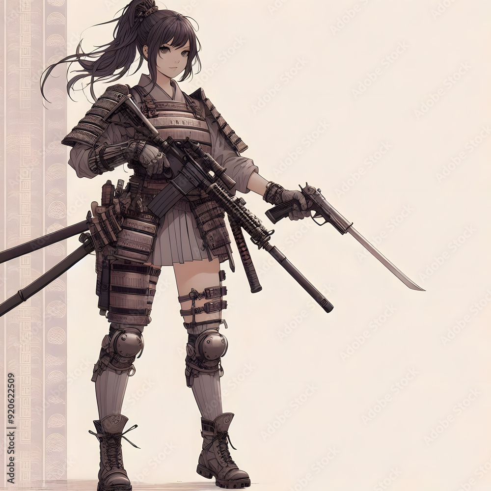 Fototapeta premium Motherboard Mercenary