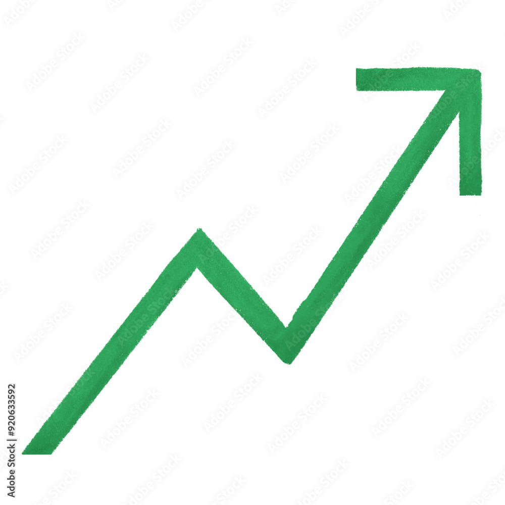 Green upward arrow png, business graphic, transparent background Green upward arrow png, business graphic, transparent background